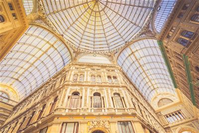 Italien Kampanien Neapel Galleria Umberto I